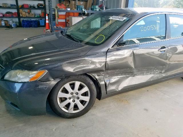 4T1BK46K17U523626 - 2007 TOYOTA CAMRY NEW GRAY photo 9