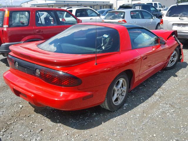 2G2FS22K0X2216958 - 1999 PONTIAC FIREBIRD RED photo 4