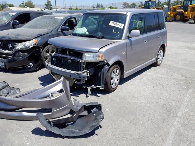JTLKT324564056216 - 2006 TOYOTA SCION XB 灰色 照片 2