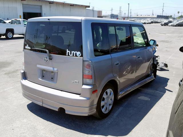 JTLKT324564056216 - 2006 TOYOTA SCION XB 灰色 照片 4