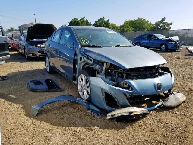 JM1BL1S69A1280780 - 2010 MAZDA 3 S BLUE photo 1