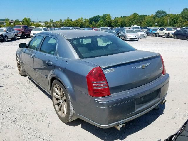 2C3LA73W06H362115 - 2006 CHRYSLER 300C SRT-8 GRAY photo 3