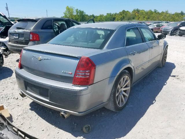 2C3LA73W06H362115 - 2006 CHRYSLER 300C SRT-8 GRAY photo 4