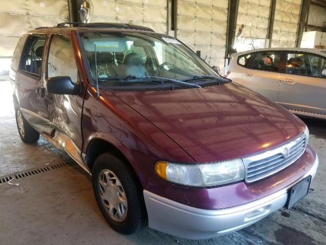 4M2ZV1113WDJ39797 - 1998 MERCURY VILLAGER BURGUNDY photo 1