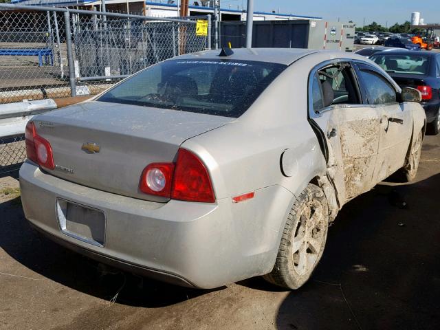 1G1ZC5EU6CF310445 - 2012 CHEVROLET MALIBU 1LT 银色 照片 4