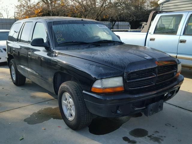 1B4HR38N22F153535 - 2002 DODGE DURANGO SP BLACK photo 1