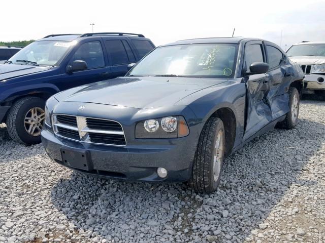 2B3LK33G78H138905 - 2008 DODGE CHARGER SX BLUE photo 2