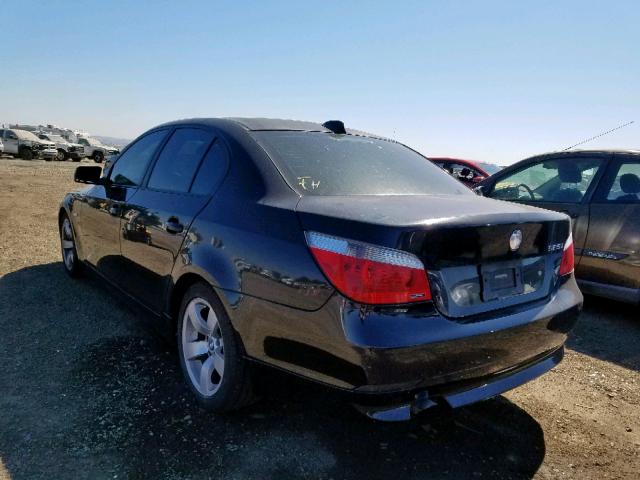 WBANA53514B849326 - 2004 BMW 525 I BLACK photo 3