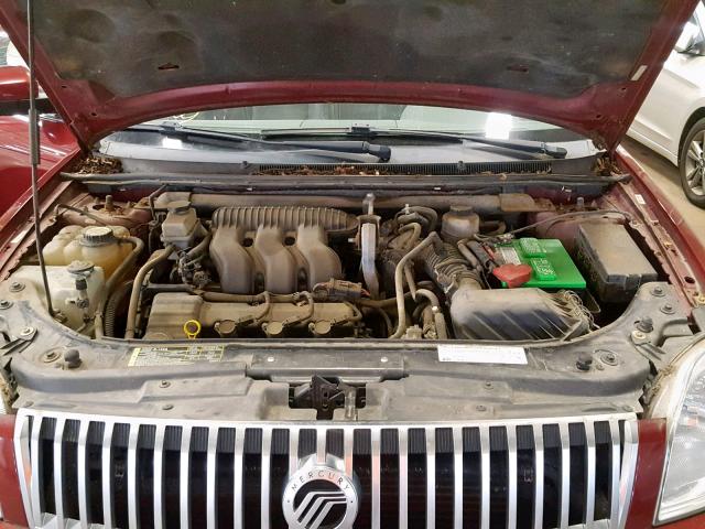 1MEHM42107G609920 - 2007 MERCURY MONTEGO PR 栗色 照片 7