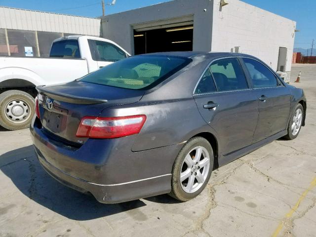 4T1BE46KX7U520215 - 2007 TOYOTA CAMRY NEW GRAY photo 4