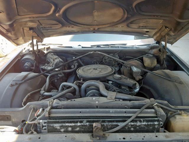 6Z90R2Q173990 - 1972 CADILLAC FLEETWOOD BLACK photo 7