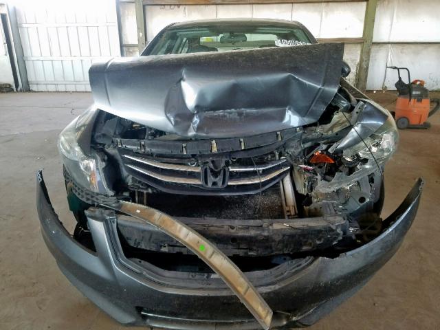 1HGCP2F62BA135446 - 2011 HONDA ACCORD GRAY photo 9