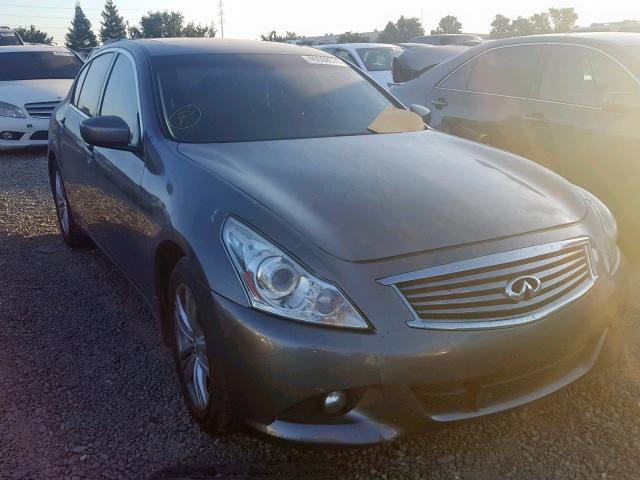 JN1DV6AP3CM812099 - 2012 INFINITI G25 BASE SILVER photo 1