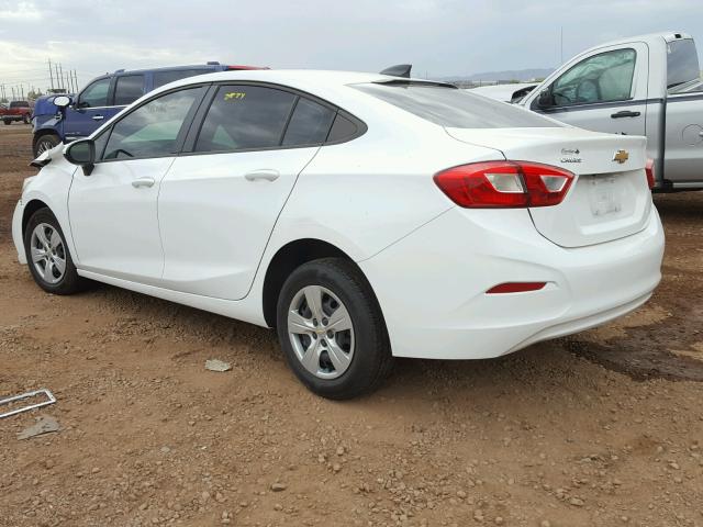 1G1BC5SM4J7128692 - 2018 CHEVROLET CRUZE LS WHITE photo 3