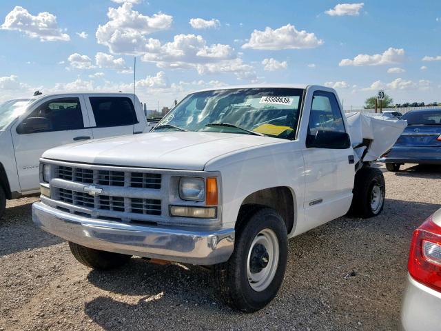 1GCGC24R5WE129499 - 1998 CHEVROLET GMT-400 C2 WHITE photo 2