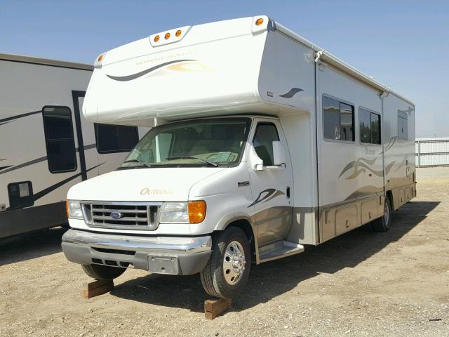 1FDXE45S77DB12827 - 2007 FORD E450 SUPER TWO TONE photo 2