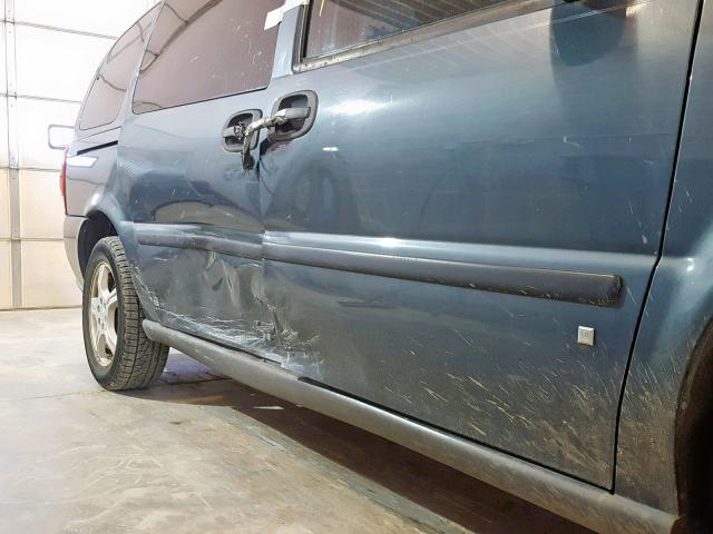 1GNDV23L76D154976 - 2006 CHEVROLET UPLANDER L 蓝色 照片 9