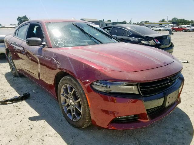 2C3CDXJGXJH148356 - 2018 DODGE CHARGER GT RED photo 1