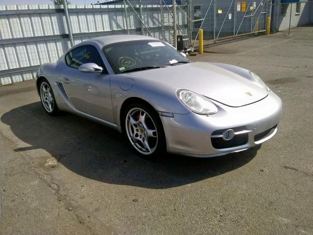 WP0AB29846U782047 - 2006 PORSCHE CAYMAN S SILVER photo 1