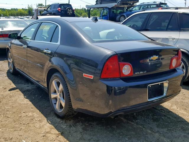 1G1ZC5E05CF133898 - 2012 CHEVROLET MALIBU 1LT 黑色 照片 3