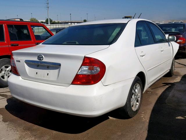 4T1BF30K64U063964 - 2004 TOYOTA CAMRY LE WHITE photo 4