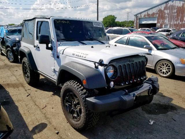 1C4AJWAG4HL608663 - 2017 JEEP WRANGLER S WHITE photo 1