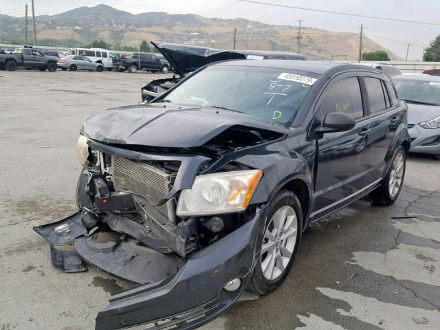 1B3CB5HAXBD110665 - 2011 DODGE CALIBER HE GRAY photo 2