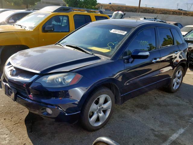 5J8TB18589A004139 - 2009 ACURA RDX TECHNO BLUE photo 2