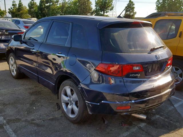 5J8TB18589A004139 - 2009 ACURA RDX TECHNO BLUE photo 3