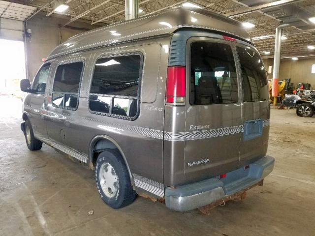 1GDFG15M211190088 - 2001 GMC SAVANA RV GRAY photo 3