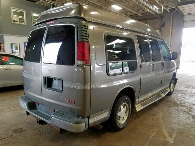 1GDFG15M211190088 - 2001 GMC SAVANA RV GRAY photo 4