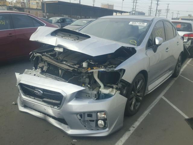 JF1VA1E69G8823971 - 2016 SUBARU WRX PREMIU SILVER photo 2