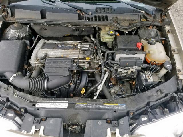 1G8AL52F23Z146775 - 2003 SATURN ION LEVEL TAN photo 7