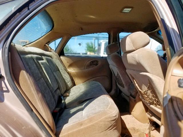 1FALP52U4TA184109 - 1996 FORD TAURUS GL TAN photo 6