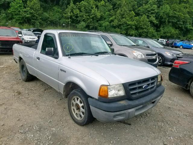 1FTYR10UX3TA24231 - 2003 FORD RANGER SILVER photo 1