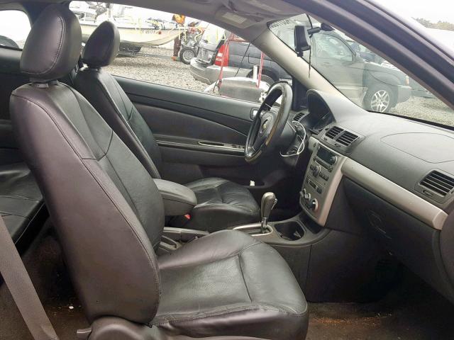 1G1AM18B987197041 - 2008 CHEVROLET COBALT SPO BLACK photo 5