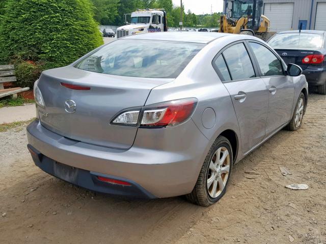 JM1BL1SG6A1140758 - 2010 MAZDA 3 I SILVER photo 4