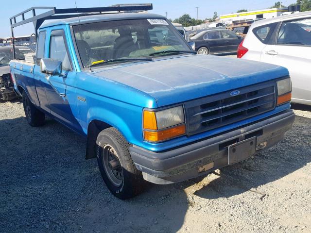 1FTCR14U0NPA03632 - 1992 FORD RANGER SUP BLUE photo 1