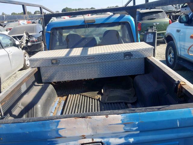 1FTCR14U0NPA03632 - 1992 FORD RANGER SUP BLUE photo 6