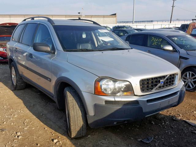 YV1CZ59H141103317 - 2004 VOLVO XC90 SILVER photo 1