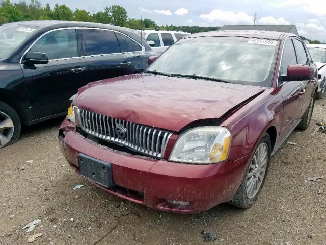 1MEFM42146G602815 - 2006 MERCURY MONTEGO PR 勃艮第红 照片 2