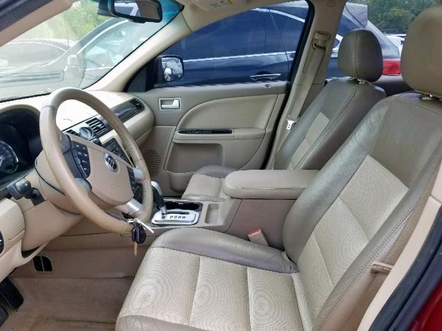 1MEFM42146G602815 - 2006 MERCURY MONTEGO PR 勃艮第红 照片 5