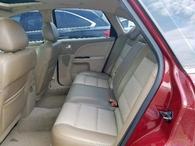 1MEFM42146G602815 - 2006 MERCURY MONTEGO PR 勃艮第红 照片 6