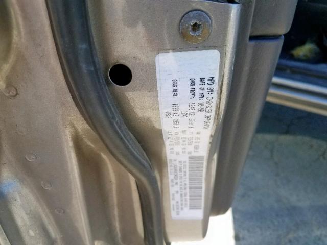 1J4GW68N5XC545324 - 1999 JEEP GRAND CHER GRAY photo 10