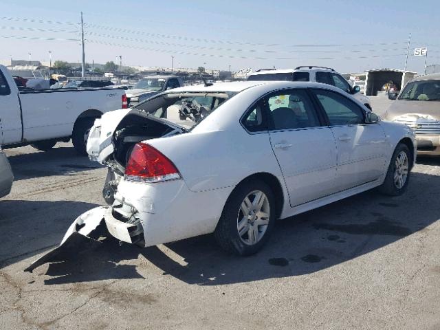 2G1WG5EK7B1303368 - 2011 CHEVROLET IMPALA LT WHITE photo 4