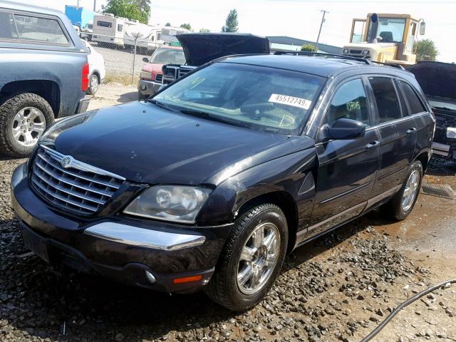 2C8GF68474R597522 - 2004 CHRYSLER PACIFICA BLACK photo 2