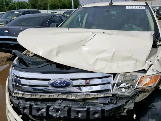 2FMDK36C87BB12015 - 2007 FORD EDGE SE CREAM photo 7