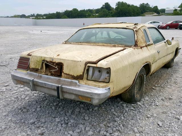 XS22G8R227931 - 1978 DODGE MAGNUM CREAM photo 4