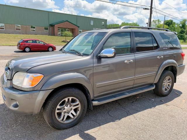 5TDBT48A17S292172 - 2007 TOYOTA SEQUOIA LI GRAY photo 2