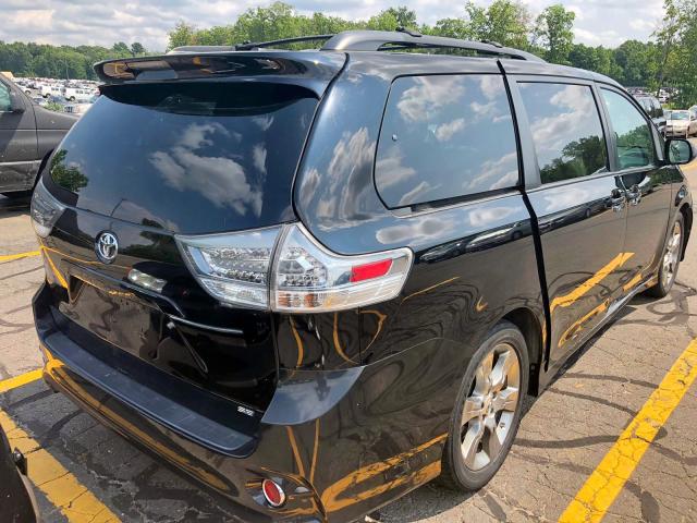 5TDXK3DC9BS172879 - 2011 TOYOTA SIENNA SPO BLACK photo 3